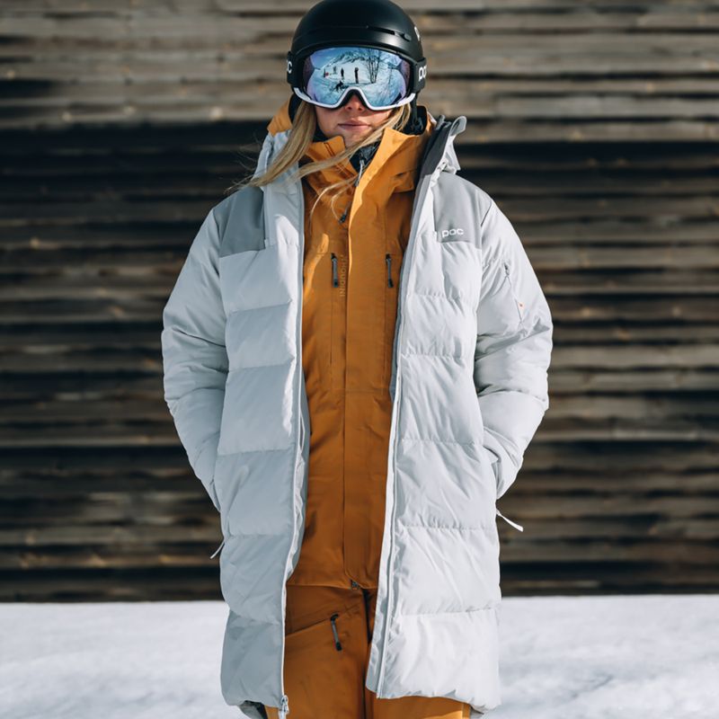 Jachetă pentru femei în jos POC Loft Parka granite grey 13