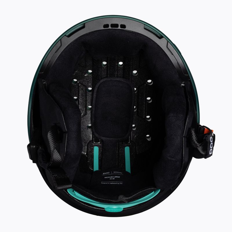 Cască de schi POC Meninx moldanite green 5