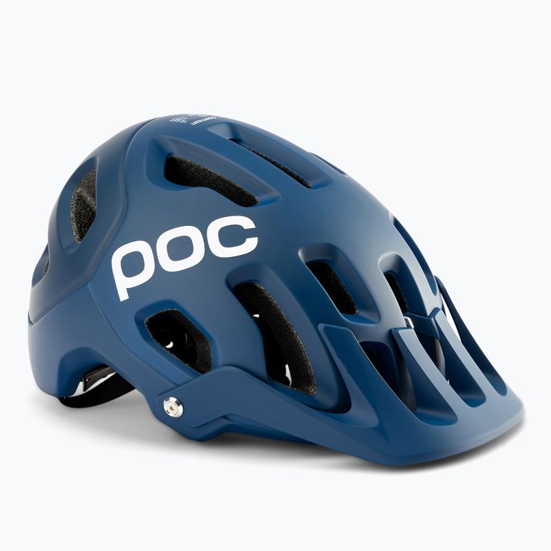 Cască de bicicletă POC Tectal lead blue matt