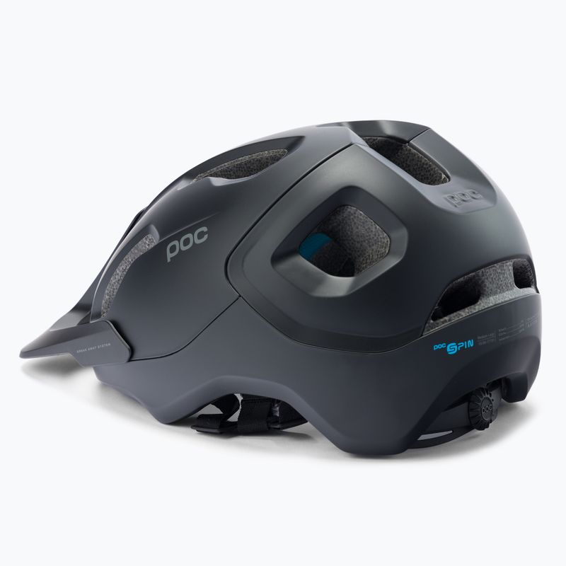 Cască de bicicletă POC Axion SPIN uranium black matt 4