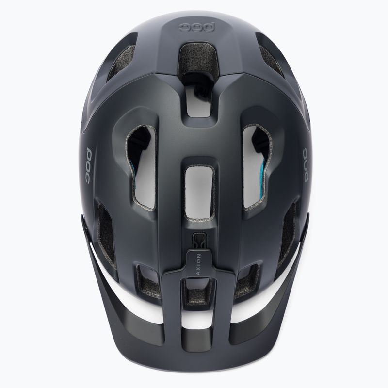 Cască de bicicletă POC Axion SPIN uranium black matt 6
