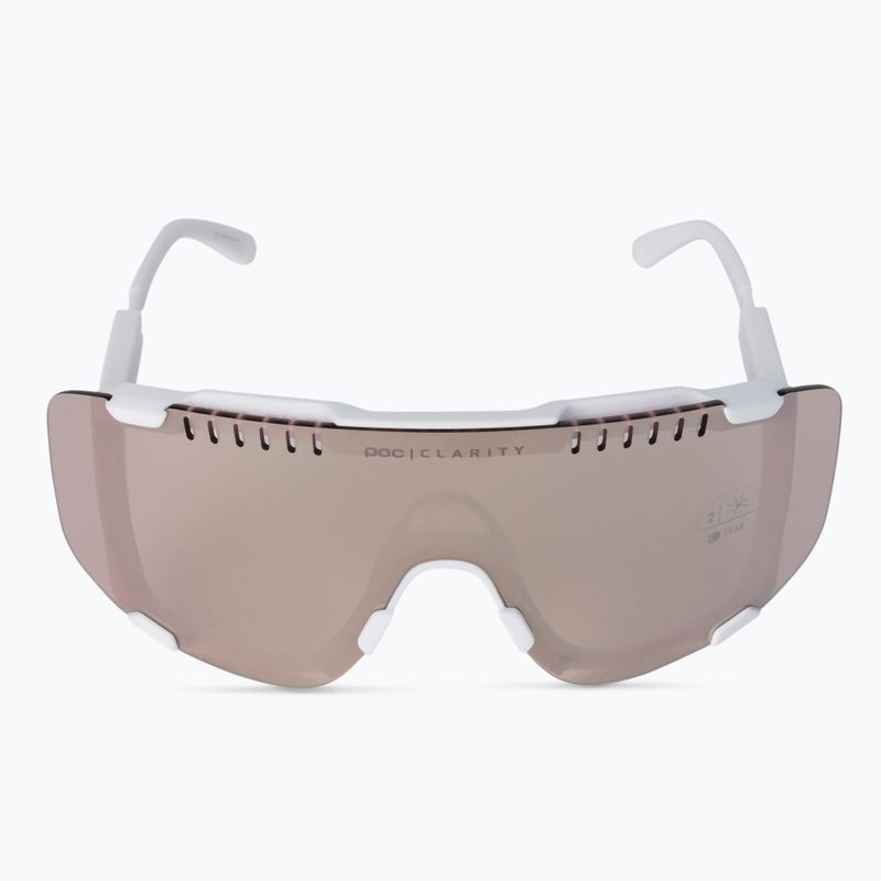 Ochelari de protecție pentru bicicletă POC Devour hydrogen white/clarity trail silver 4