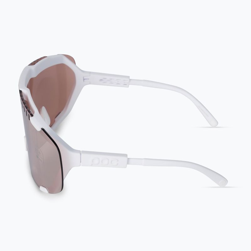 Ochelari de protecție pentru bicicletă POC Devour hydrogen white/clarity trail silver 5