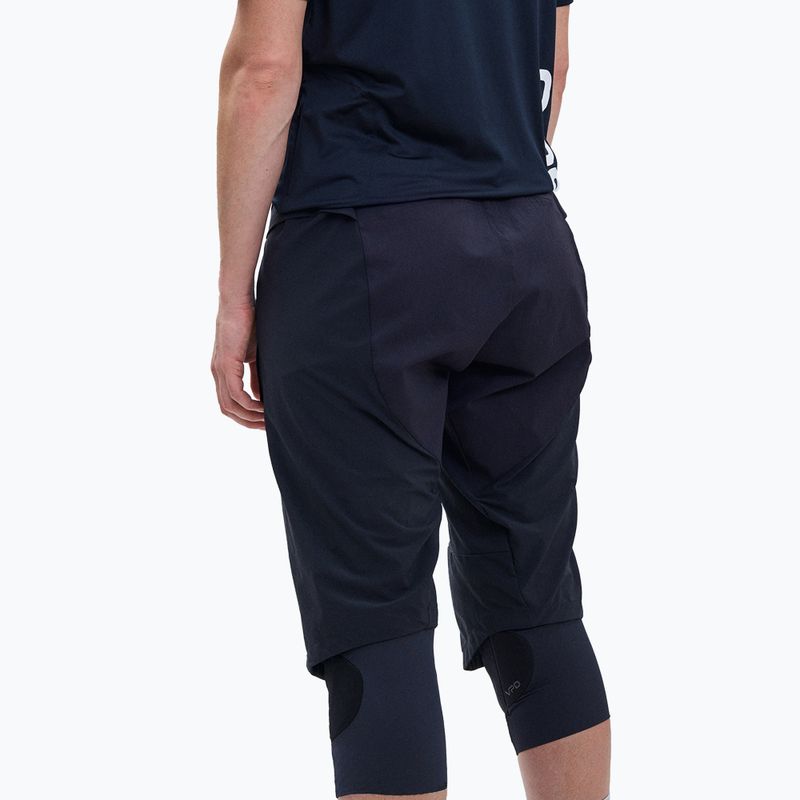 Pantaloni scurți de ciclism pentru femei POC Infinite All-Mountain uranium black 3