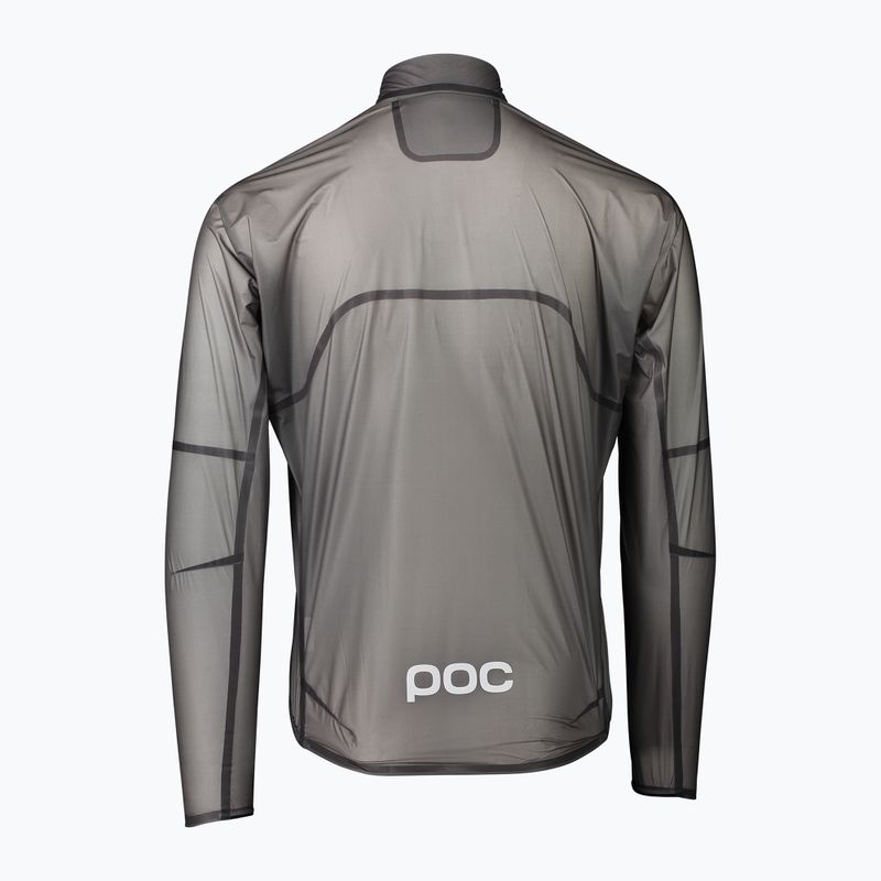 Jachetă de ciclism pentru bărbați POC The Supreme Rain sylvanite grey 9