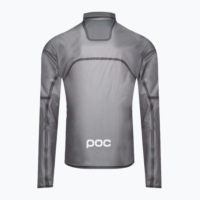 Jachetă de ciclism pentru bărbați POC The Supreme Rain sylvanite grey 5