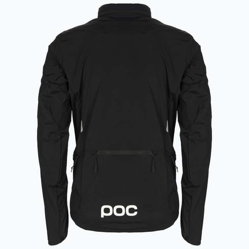 Jachetă de ciclism pentru bărbați POC Pro Thermal uranium black 8