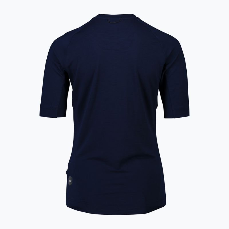 Tricou pentru femei POC Light Merino turmaline navy 2