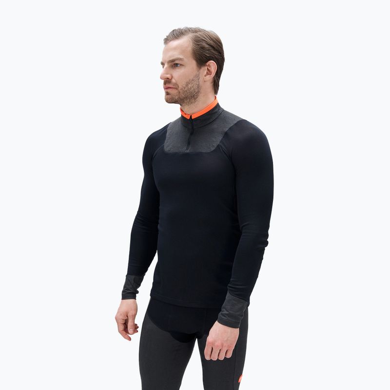 Bluză termică POC Resistance Layer Jersey uranium black