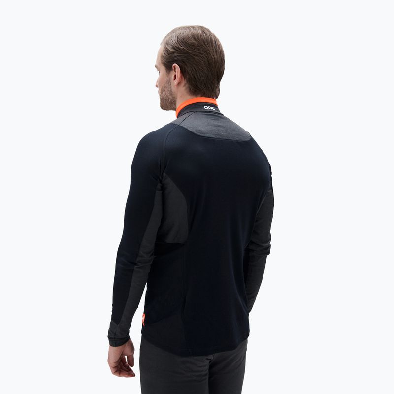 Bluză termică POC Resistance Layer Jersey uranium black 3