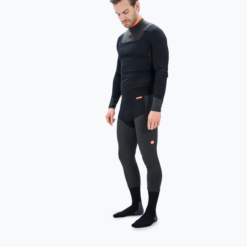 Pantaloni termo-active POC Resistance Layer Tights uranium black