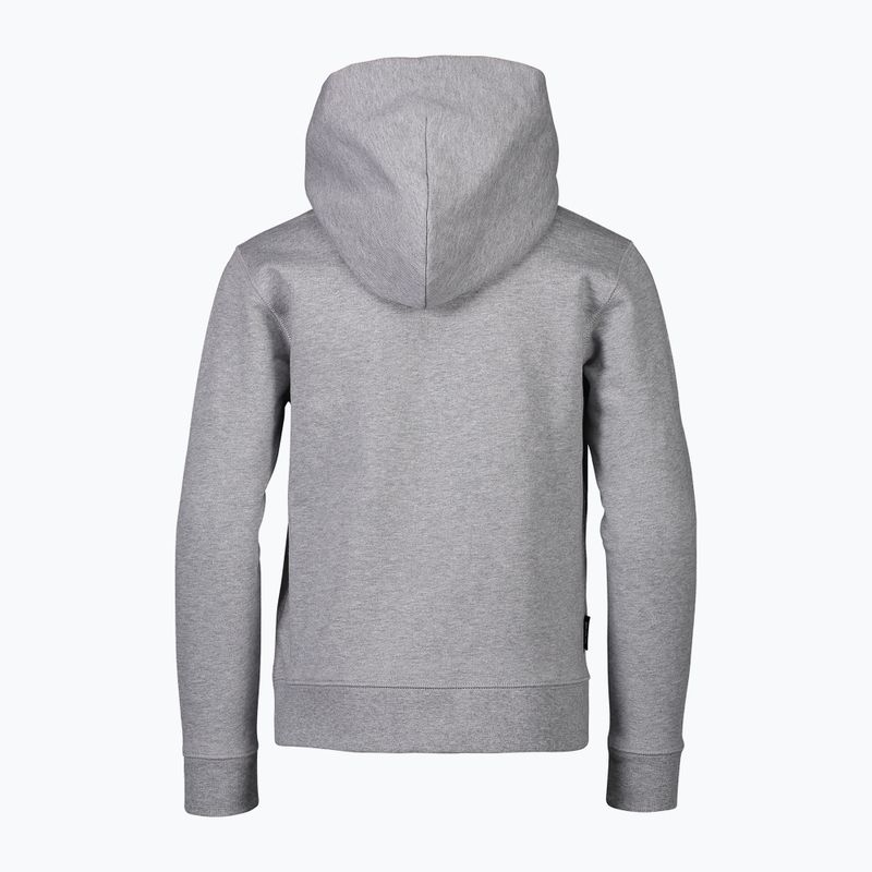 Pulover de trekking pentru copii POC 61609 Hood grey/melange 2