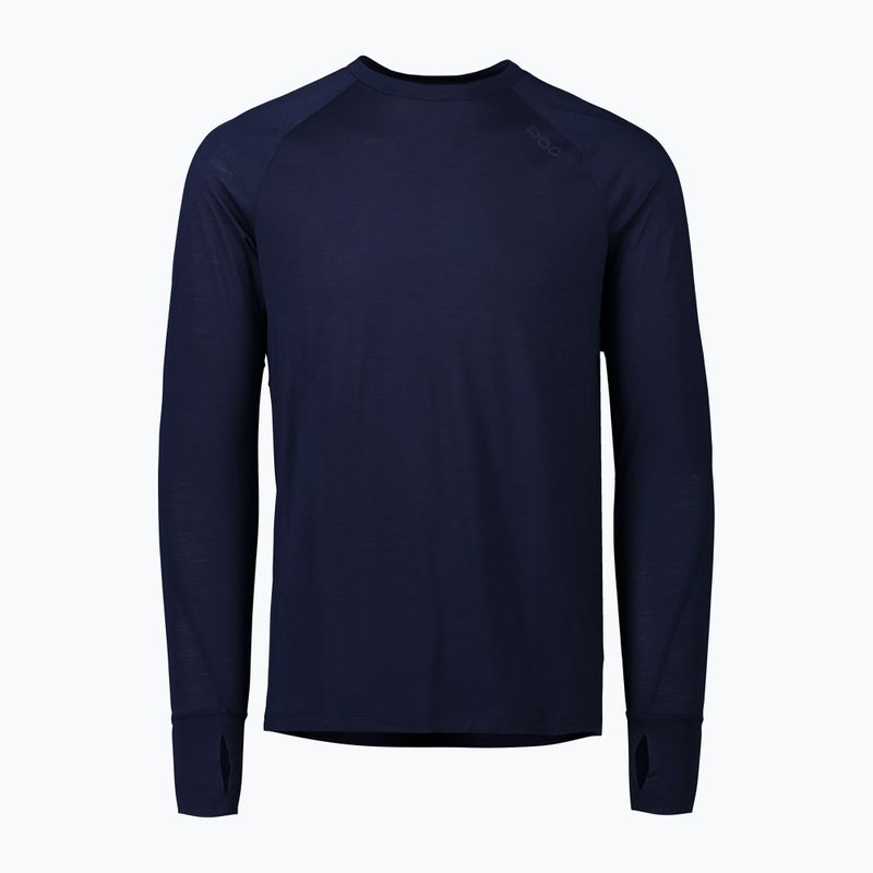 Mâneci lungi de trekking POC Light Merino turmaline navy