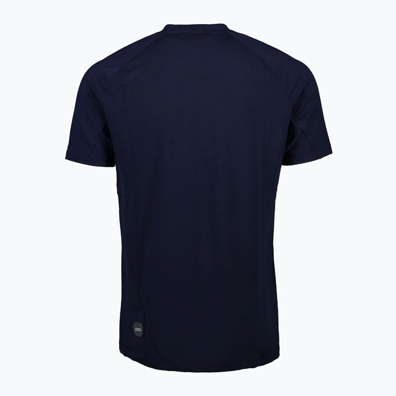 Tricoul de ciclism pentru bărbați POC Light Merino turmaline navy 2