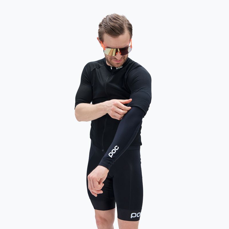 Manșoane pentru bicicletă POC Thermal Sleeves uranium black 4