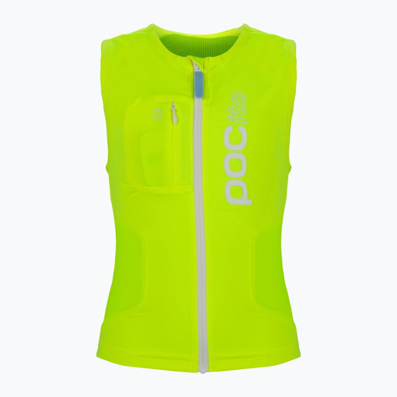 Vesta de siguranță pentru copii POC POCito VPD Air Vest fluorescent yellow/green