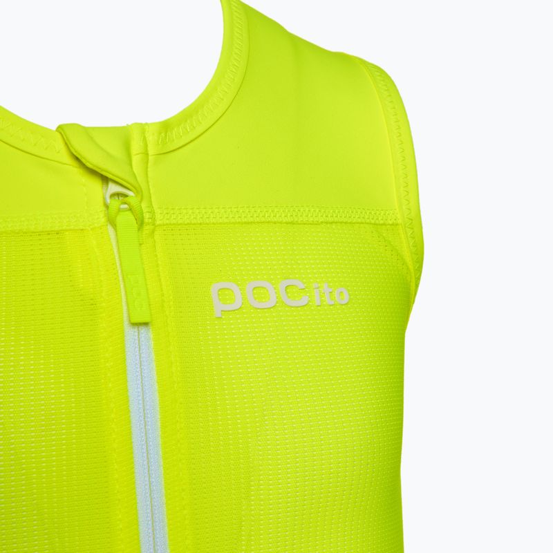 Vesta de siguranță pentru copii POC POCito VPD Air Vest fluorescent yellow/green 3