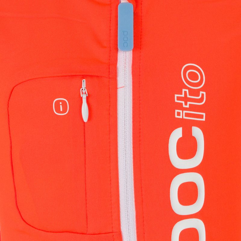 Vesta de siguranță pentru copii POC POCito VPD Air Vest fluorescent orange 5