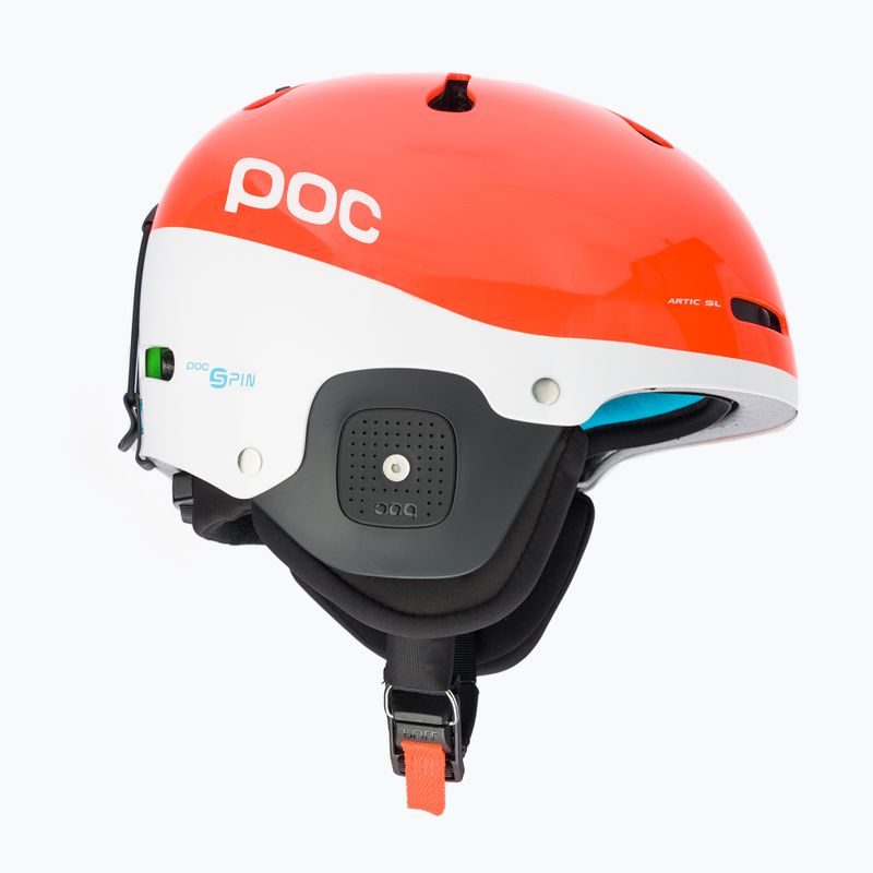 Cască de schi POC Artic SL 360 SPIN fluorescent orange 4