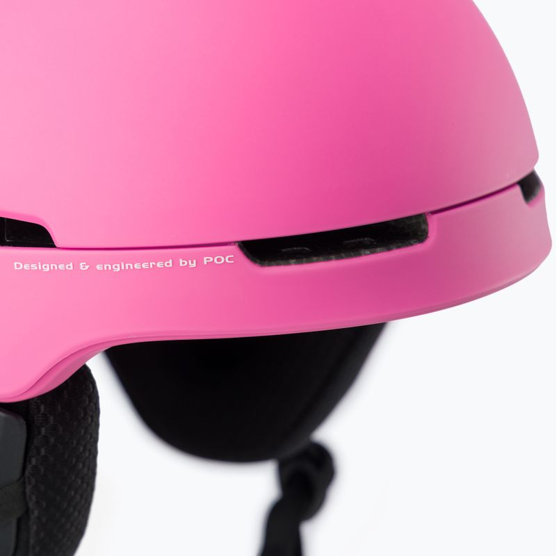 Cască de schi pentru femei POC Obex Spin actinium pink 6