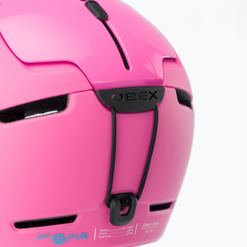 Cască de schi pentru femei POC Obex Spin actinium pink 7