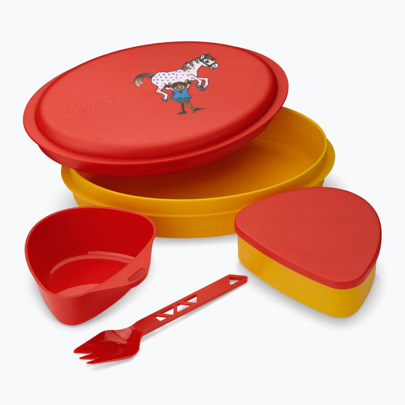 Set de vase turistice Primus Meal Set Pippi red 2