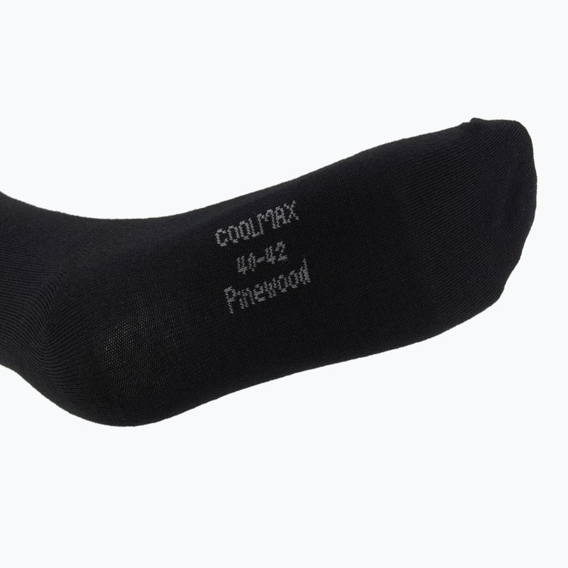 Șosete de trekking Pinewood Coolmax Liner 2 pary black 3