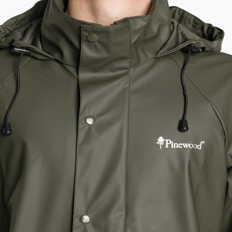 Geacă de ploaie pentru bărbați Pinewood Gremista green 4