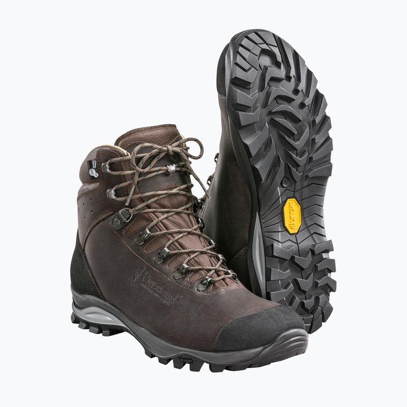 Încălțăminte de drumeție pentru bărbați Pinewood Mid Hunting & Hiking Boot brown 8