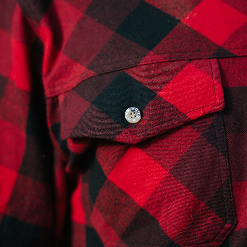 Cămașă pentru bărbați Pinewood Lumbo red/black 7