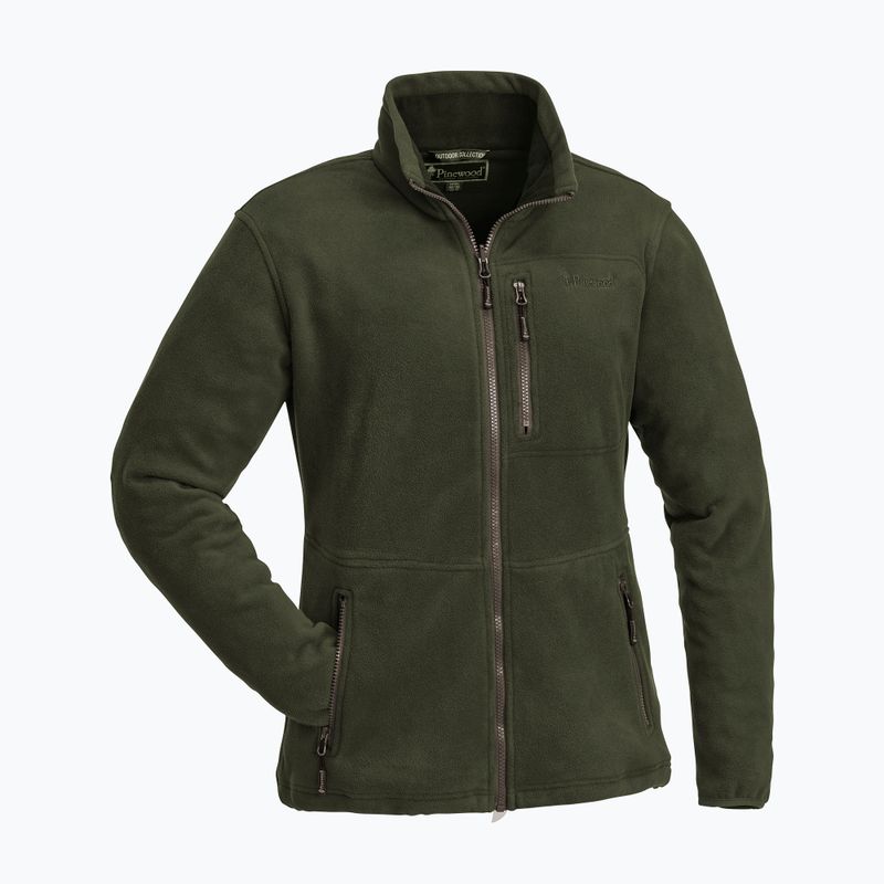 Bluză de trekking pentru femei Pinewood Finnveden Fleece green