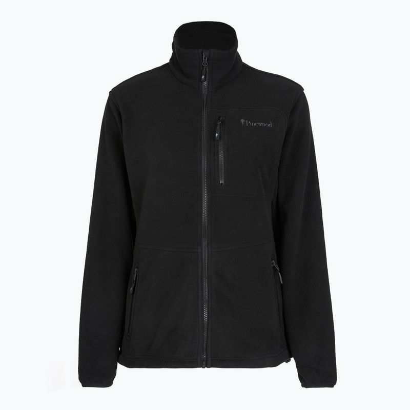 Bluză de trekking pentru femei Pinewood Finnveden Fleece black