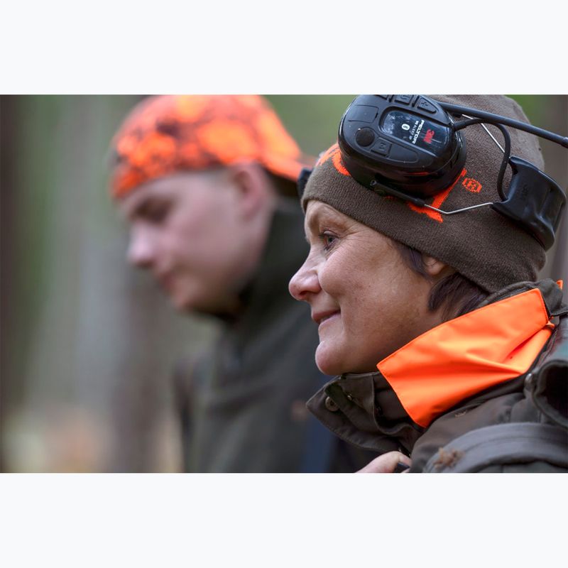Căciulă de iarnă Pinewood Logo green/orange    Noutate