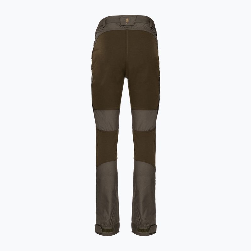 Pantaloni de trekking pentru femei Pinewood Caribou TC d.olive 2