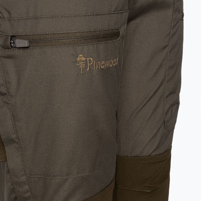Pantaloni de trekking pentru femei Pinewood Caribou TC d.olive 3