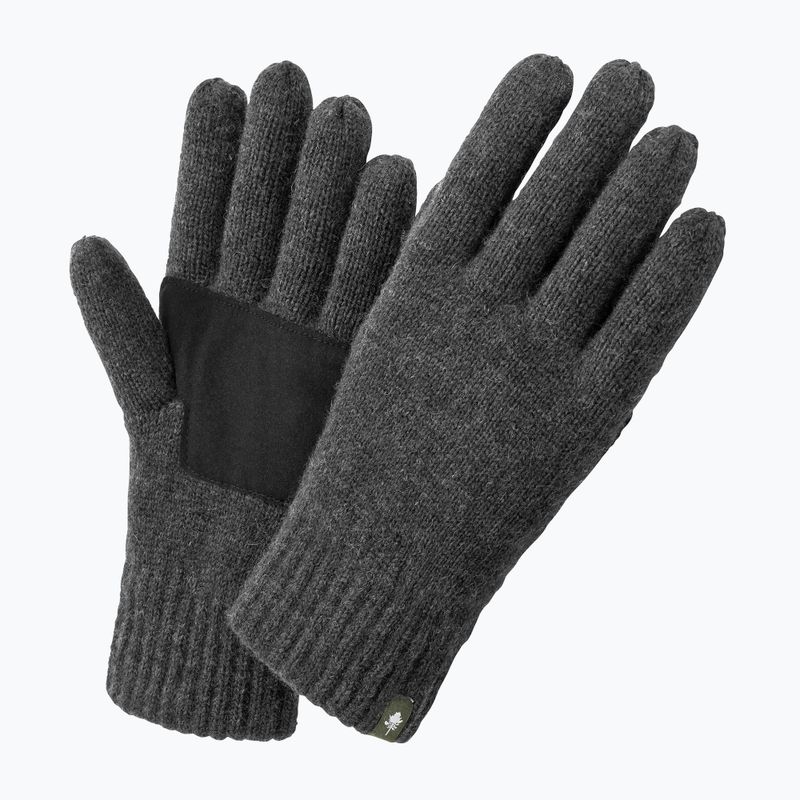 Mănuși de trekking pentru femei Pinewood Knitted Wool d.anthracite mel