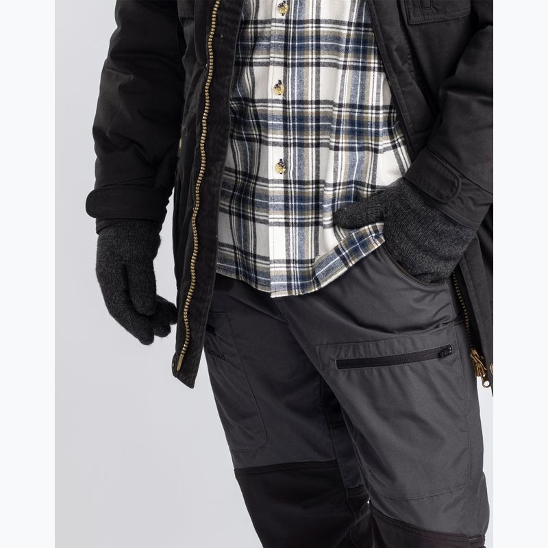 Mănuși de trekking pentru femei Pinewood Knitted Wool d.anthracite mel 2