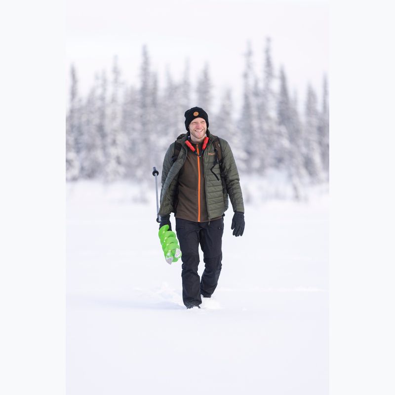 Mănuși de trekking pentru femei Pinewood Knitted Wool d.anthracite mel