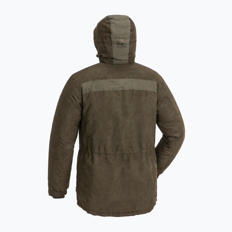 Geacă izolată pentru bărbați Pinewood Abisko Småland 2.0 suede brown 2