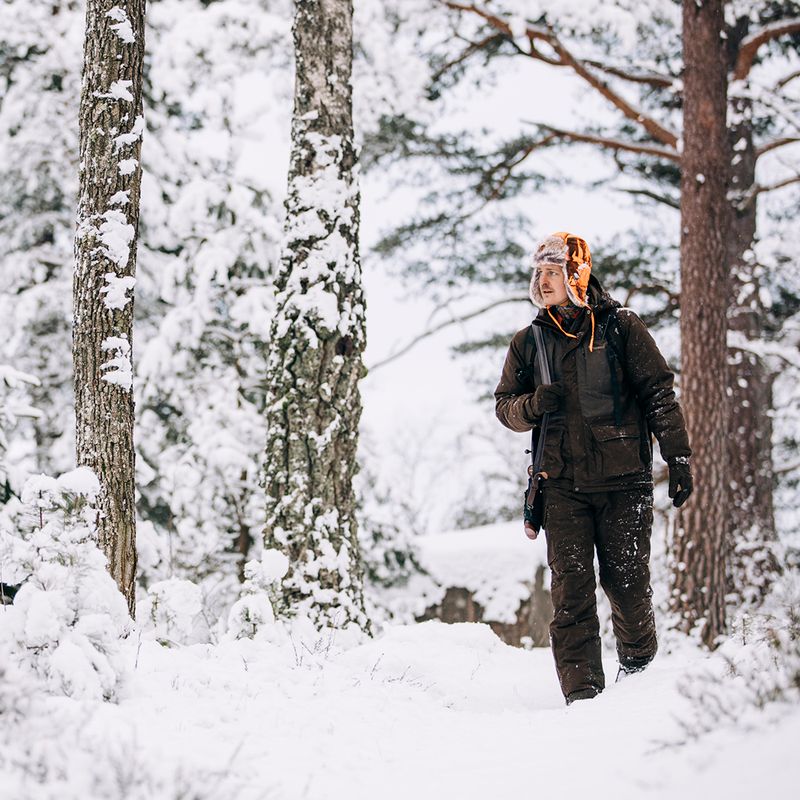 Geacă izolată pentru bărbați Pinewood Abisko Småland 2.0 suede brown 7