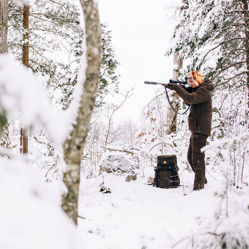 Geacă izolată pentru bărbați Pinewood Abisko Småland 2.0 suede brown 9