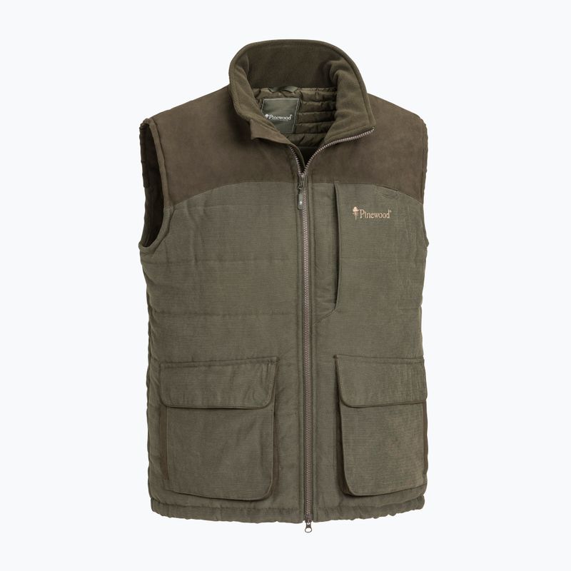 Vestă pentru bărbațiPinewood Abisko/Småland suede brown