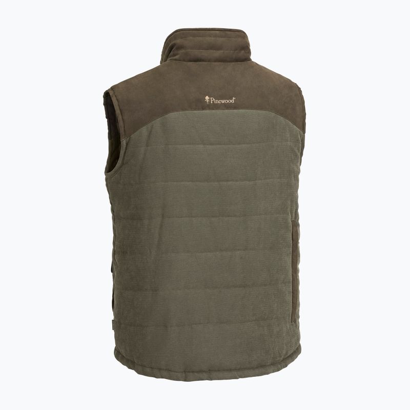 Vestă pentru bărbațiPinewood Abisko/Småland suede brown 2