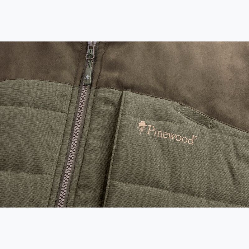 Vestă pentru bărbațiPinewood Abisko/Småland suede brown 3