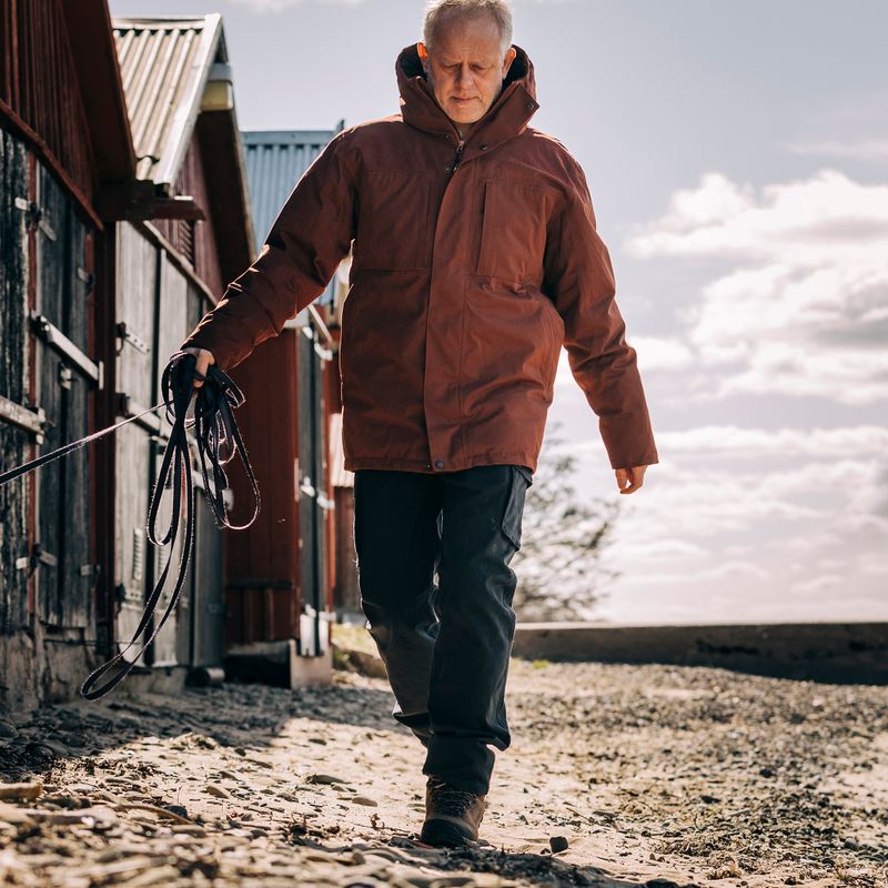 Pantaloni de trekking pentru bărbați Pinewood Värnamo Serengeti d.anthracite 7