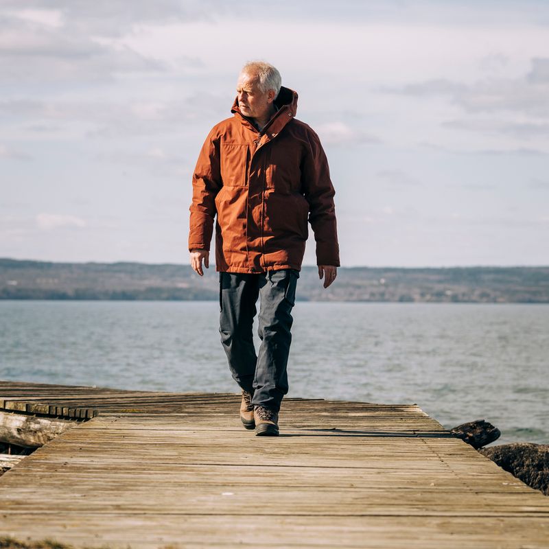 Pantaloni de trekking pentru bărbați Pinewood Värnamo Serengeti d.anthracite 8