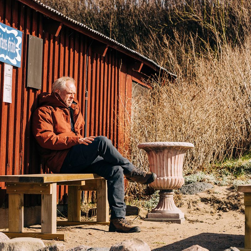 Pantaloni de trekking pentru bărbați Pinewood Värnamo Serengeti d.anthracite 9