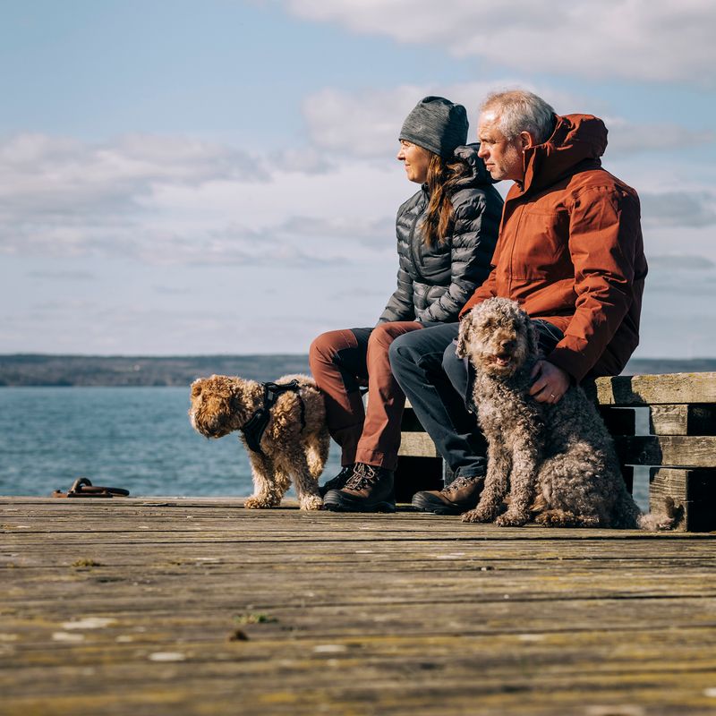 Pantaloni de trekking pentru bărbați Pinewood Värnamo Serengeti d.anthracite 11