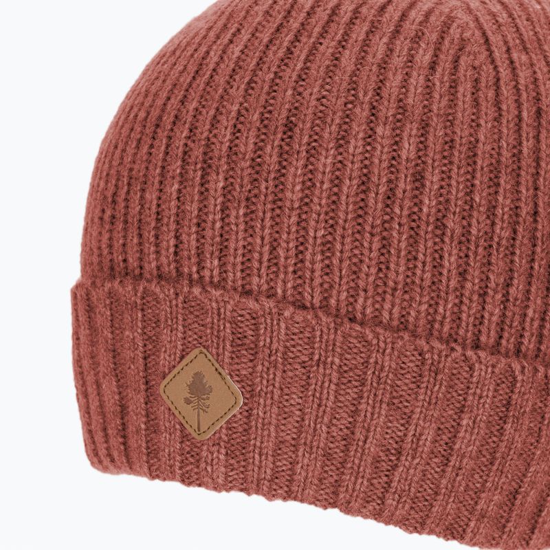 Căciulă Pinewood Knitted Wool rusty pink mel