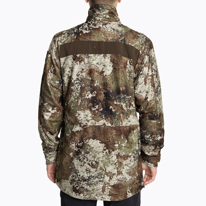 Geacă softshell pentru bărbați Pinewood Smaland Light Camou strata/suede brown 2